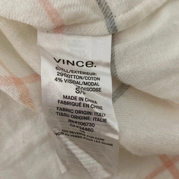 VINCE Long Sleeve Blouse - Picture 8 of 8